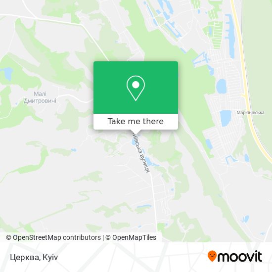 Карта Церква