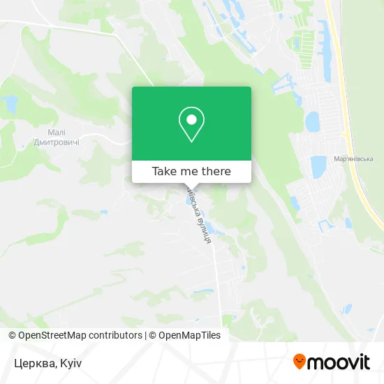 Карта Церква