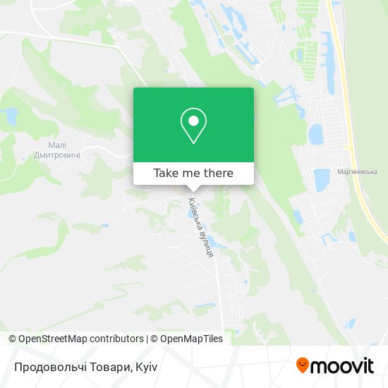 Продовольчі Товари map