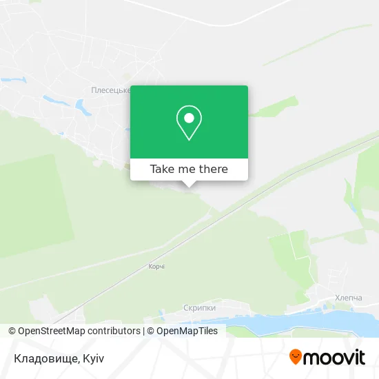 Кладовище map