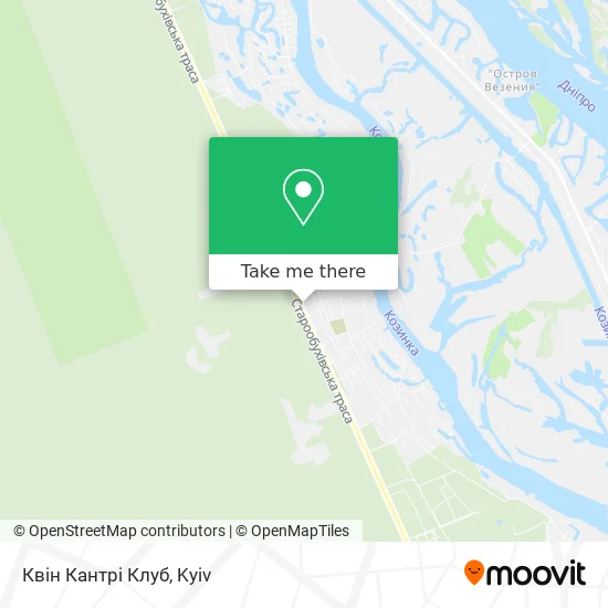 Карта Квін Кантрі Клуб