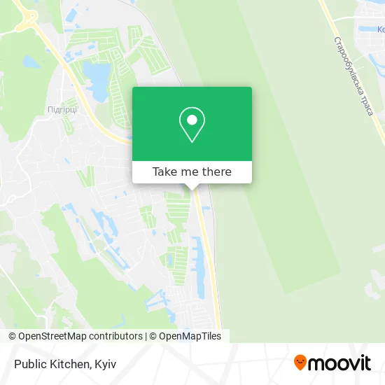 Карта Public Kitchen