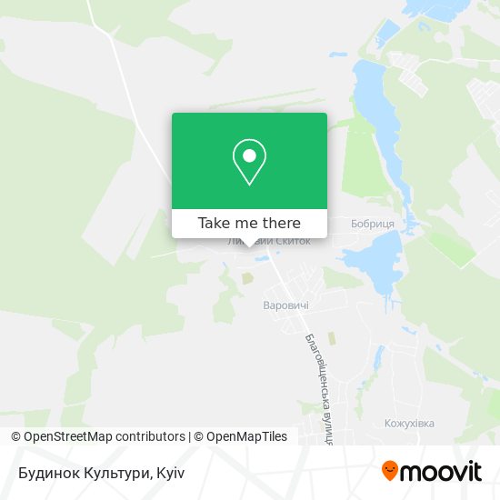 Карта Будинок Культури