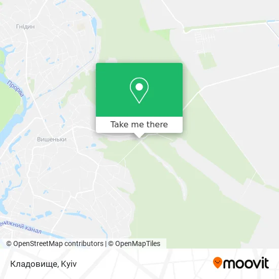 Кладовище map