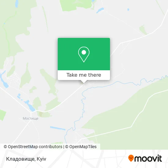 Карта Кладовище