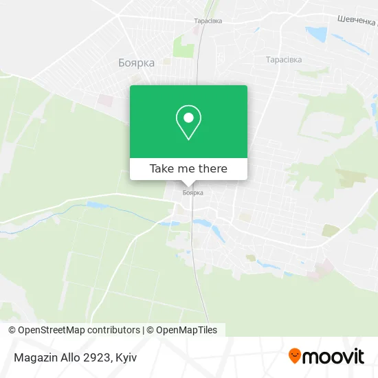 Карта Magazin Allo 2923