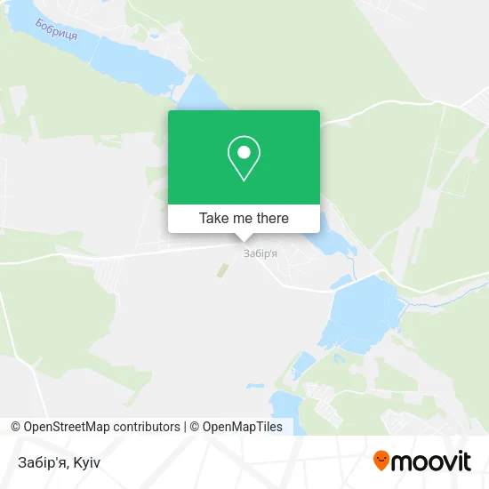 Карта Забір'я