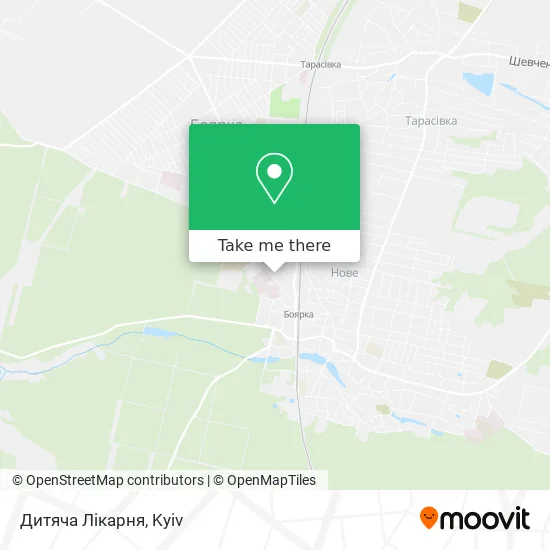 Карта Дитяча Лiкарня
