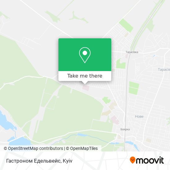 Гастроном Едельвейс map