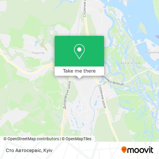 Сто Автосервіс map