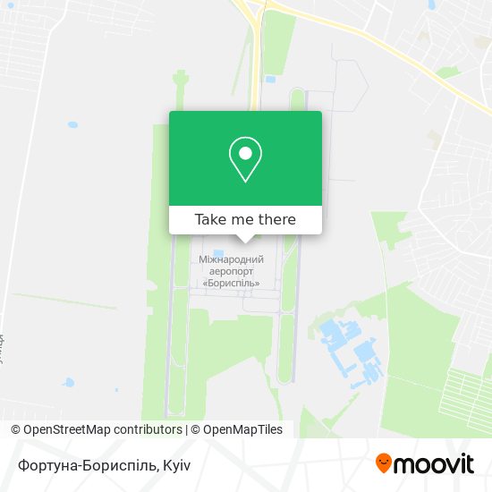 Фортуна-Бориспіль map