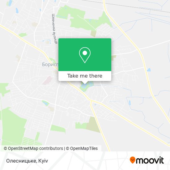 Олесницьке map