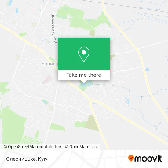 Олесницьке map