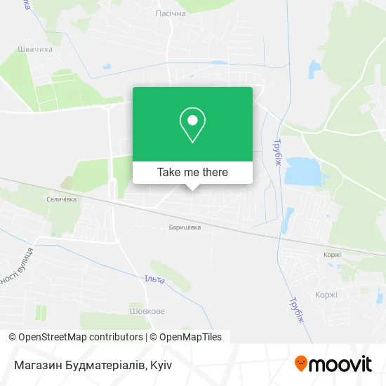 Магазин Будматеріалів map