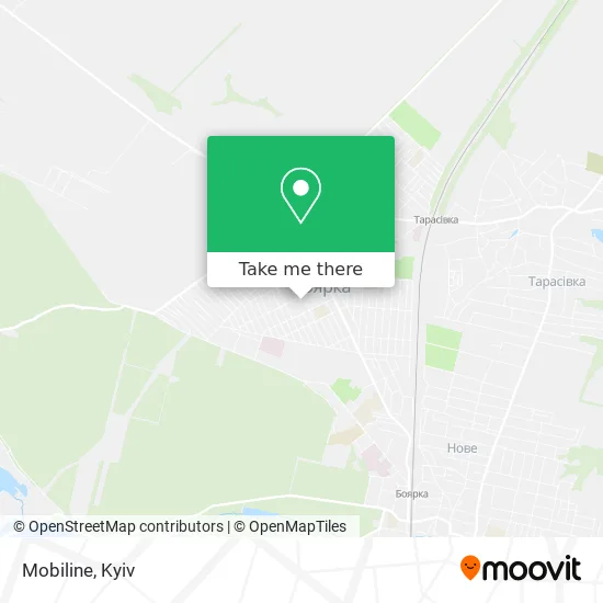 Карта Mobiline