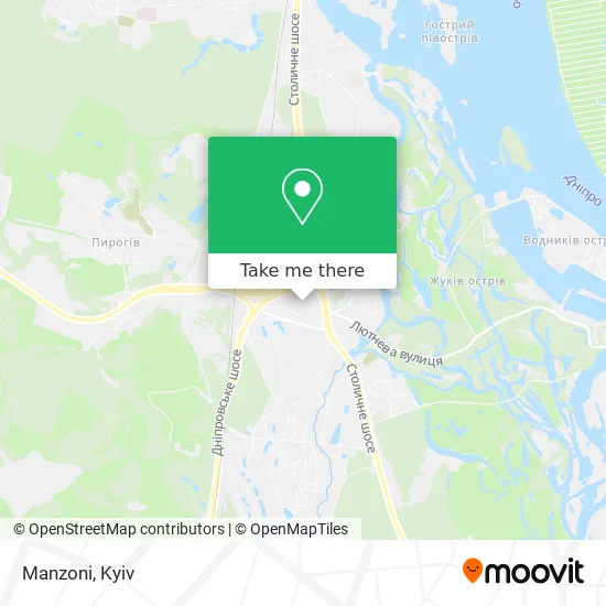 Карта Manzoni