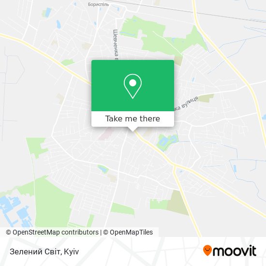 Зелений Світ map