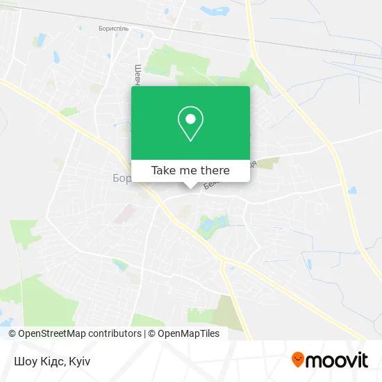 Карта Шоу Кідс