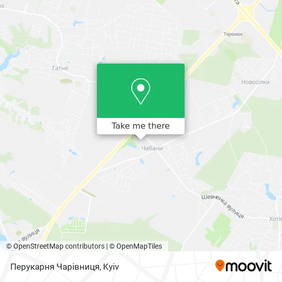 Перукарня Чарівниця map