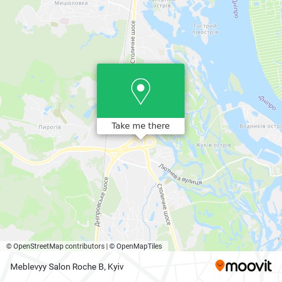 Карта Meblevyy Salon Roche B