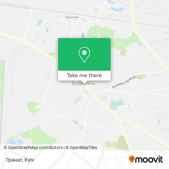 Карта Гранат