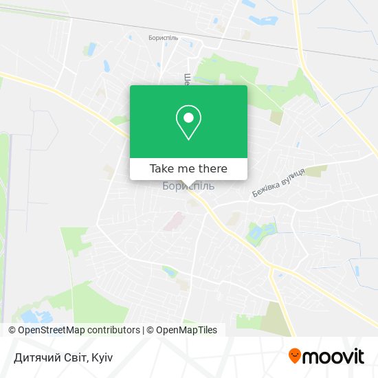 Дитячий Світ map
