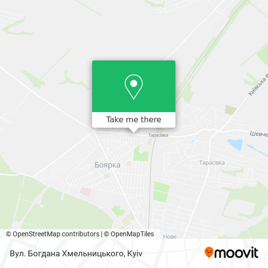 Вул. Богдана Хмельницького map