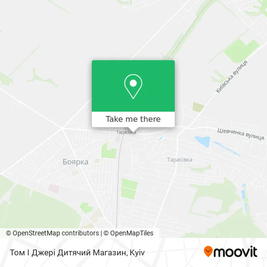 Том І Джері Дитячий Магазин map