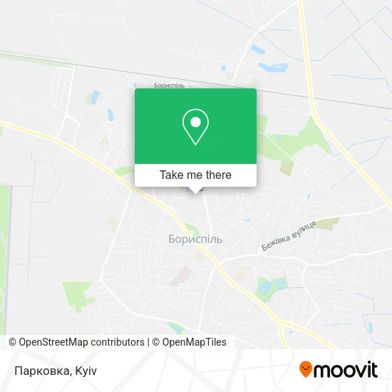 Карта Парковка