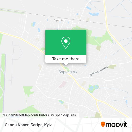 Салон Краси Багіра map