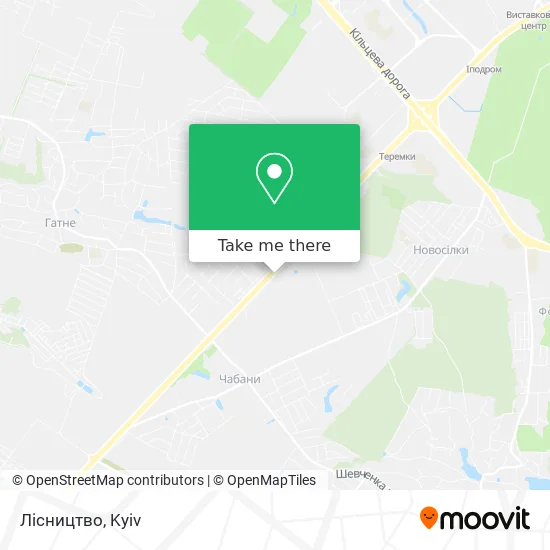 Лісництво map