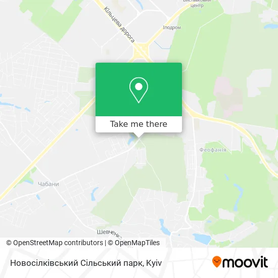 Новосілківський Сільський парк map