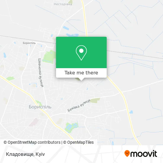 Кладовище map