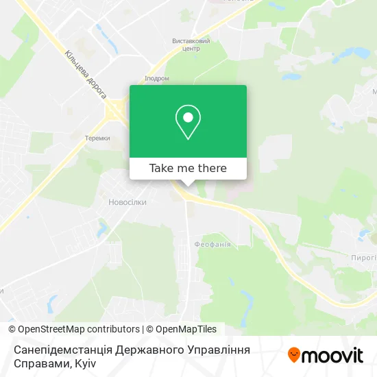 Санепідемстанція Державного Управління Справами map