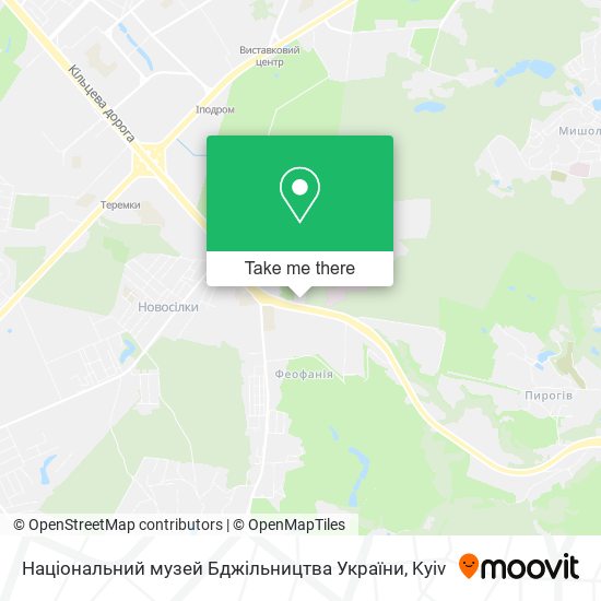 Національний музей Бджільництва України map