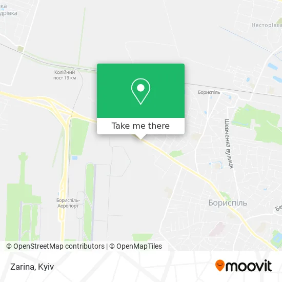 Карта Zarina