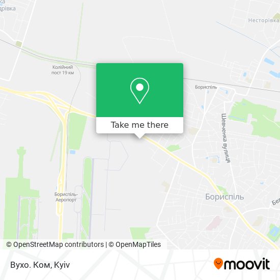 Вухо. Ком map