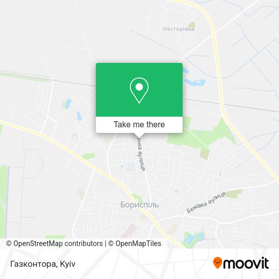 Карта Газконтора