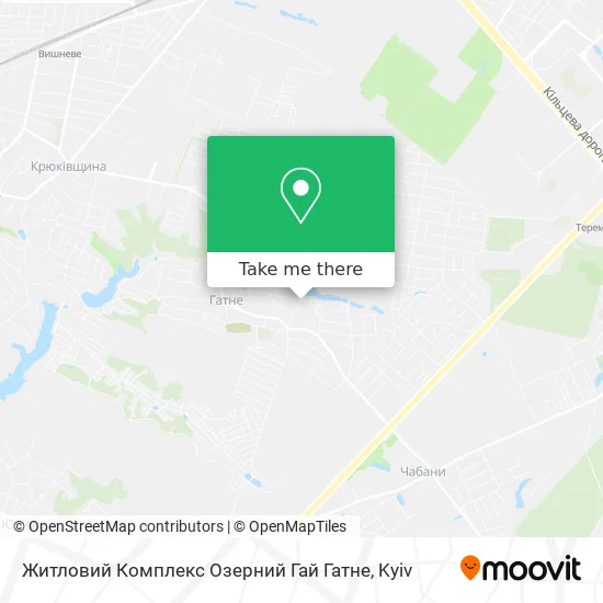 Житловий Комплекс Озерний Гай Гатне map