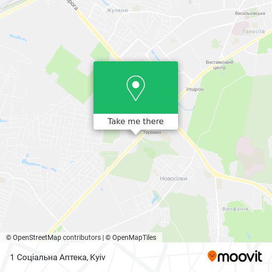 1 Соціальна Аптека map