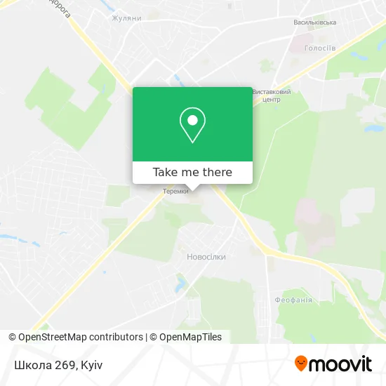 Школа 269 map