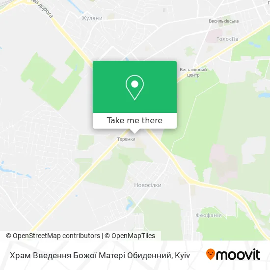 Храм Введення Божої Матері Обиденний map