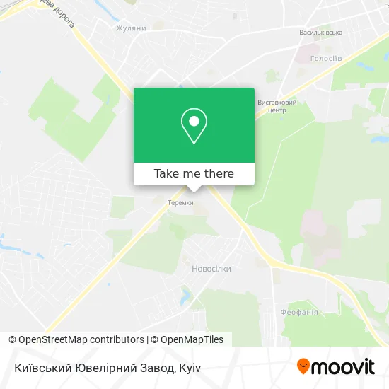 Київський Ювелірний Завод map