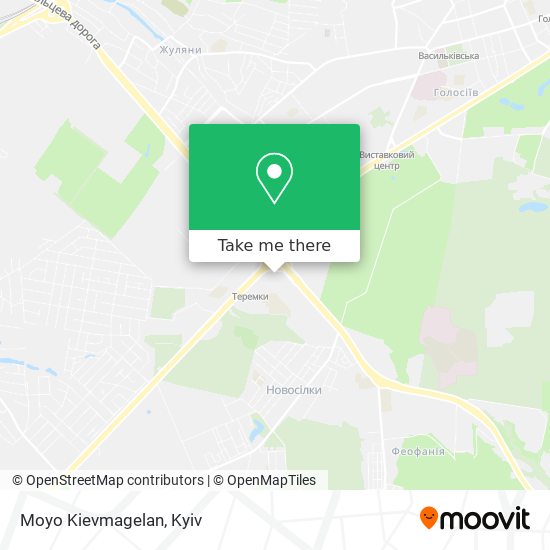Карта Moyo Kievmagelan