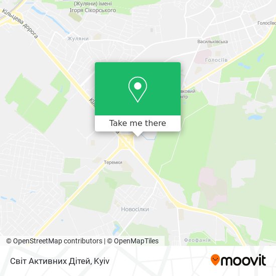 Світ Активних Дітей map