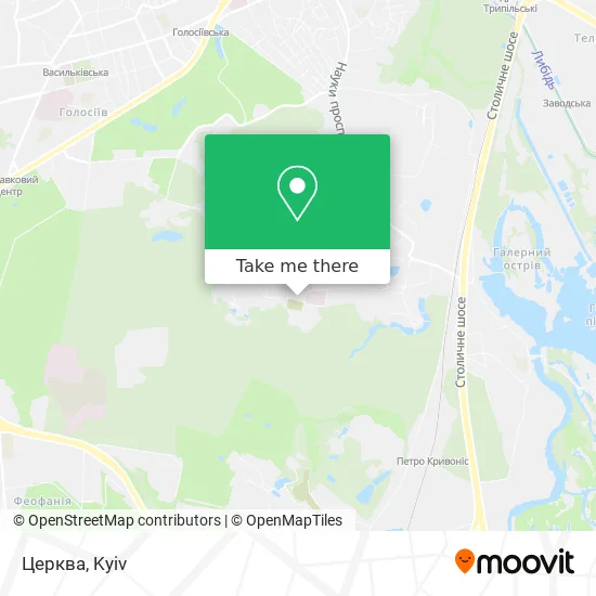 Карта Церква