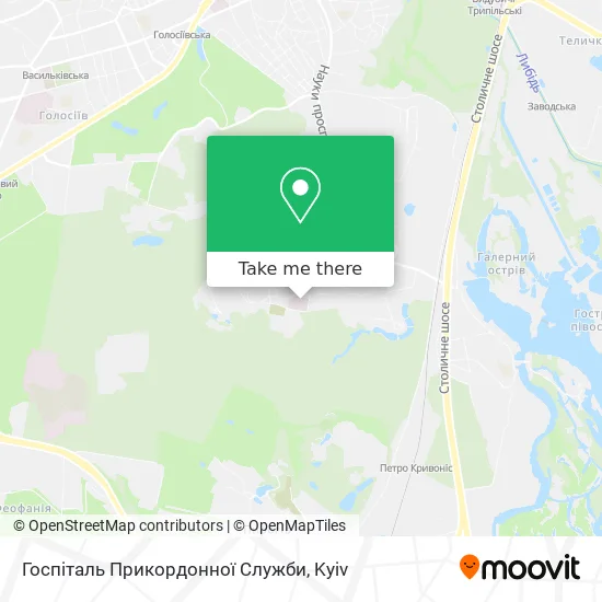 Госпіталь Прикордонної Служби map