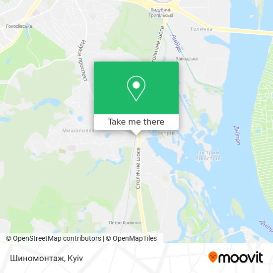 Шиномонтаж map