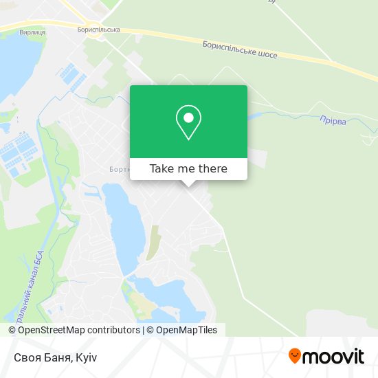 Своя Баня map