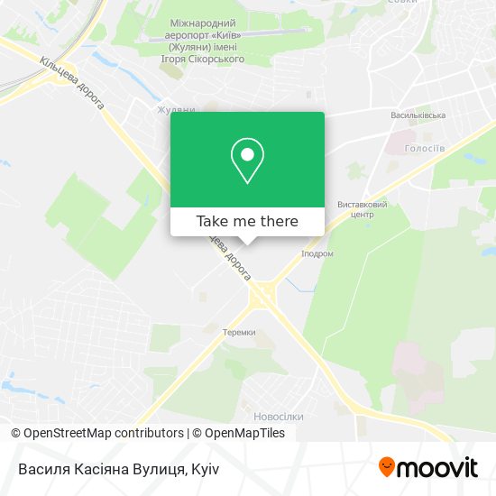 Василя Касіяна Вулиця map